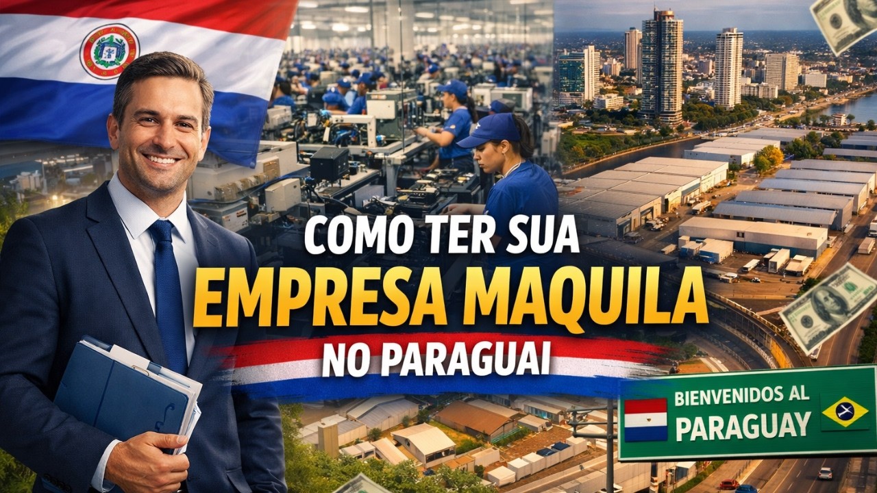 COMO ABRIR EMPRESA NA LEI MAQUILA DO PARAGUAI? SÓ 1% DE IMPOSTO NA EXPORTAÇÃO?
