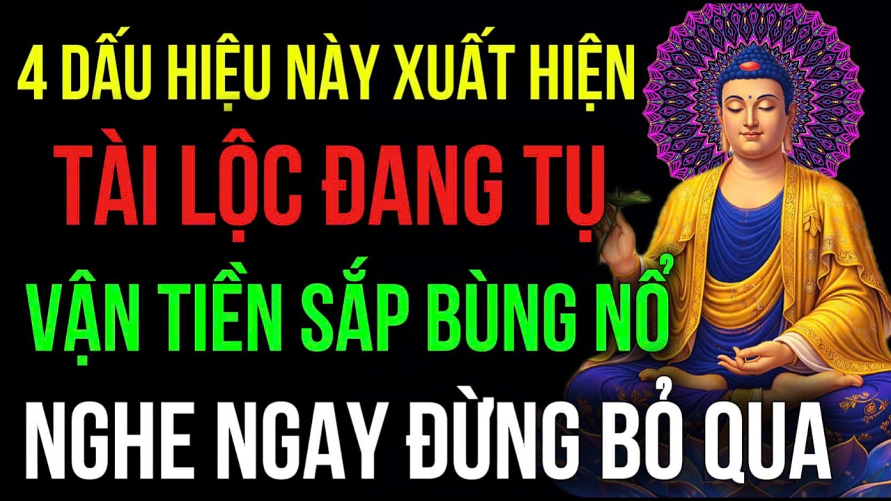 4 DẤU HIỆU THẦN TÀI ĐANG GÕ CỬA, TÀI LỘC ĐANG TỤ LẠI, CHU KỲ PHÁT TÀI ĐANG KHỞI | Đóa Hoa Thiện Lành