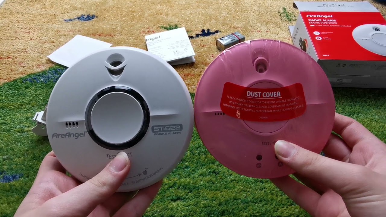 Fire Angel SW1-R Hardwired Optical Smoke Alarm - Unboxing & Review