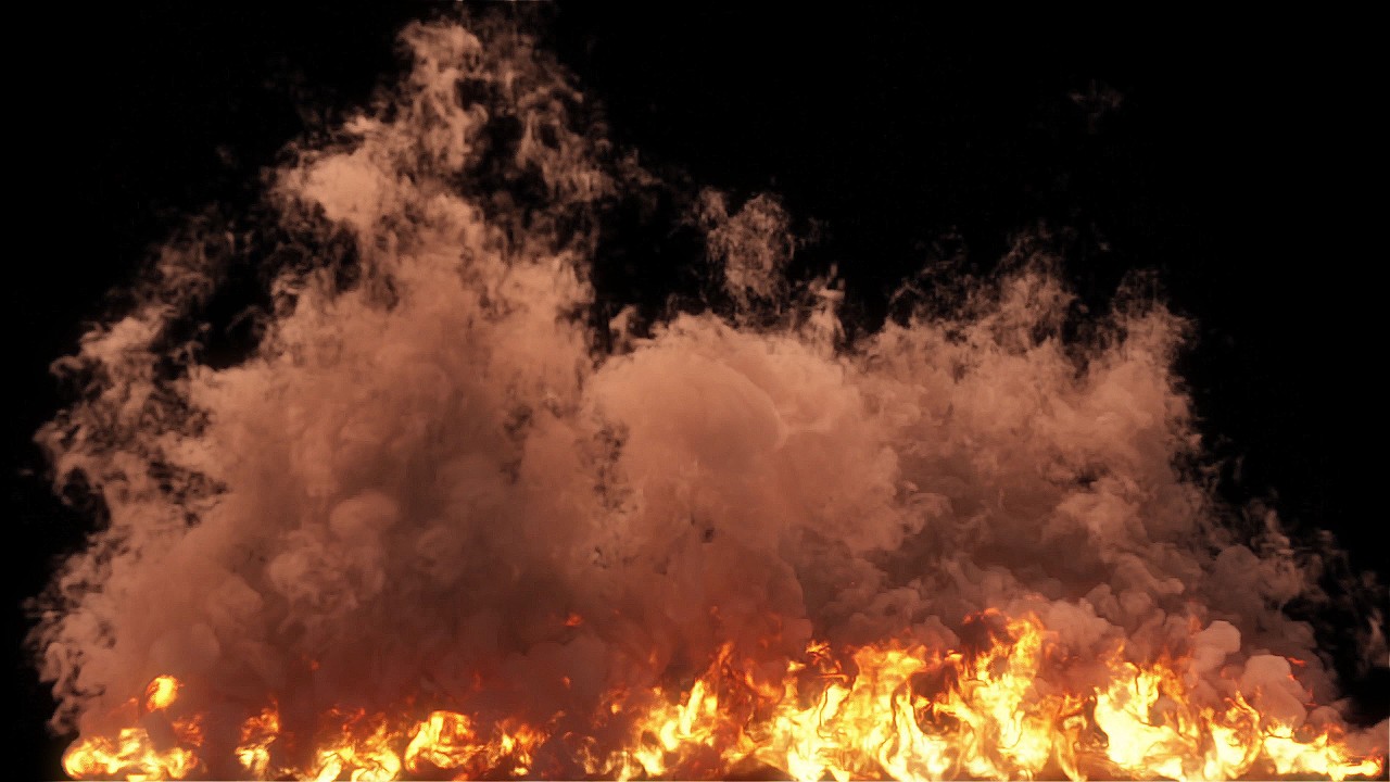 Epic Burning Fire Background Video Effect 4K – Realistic Rising Flames Fire Overlay