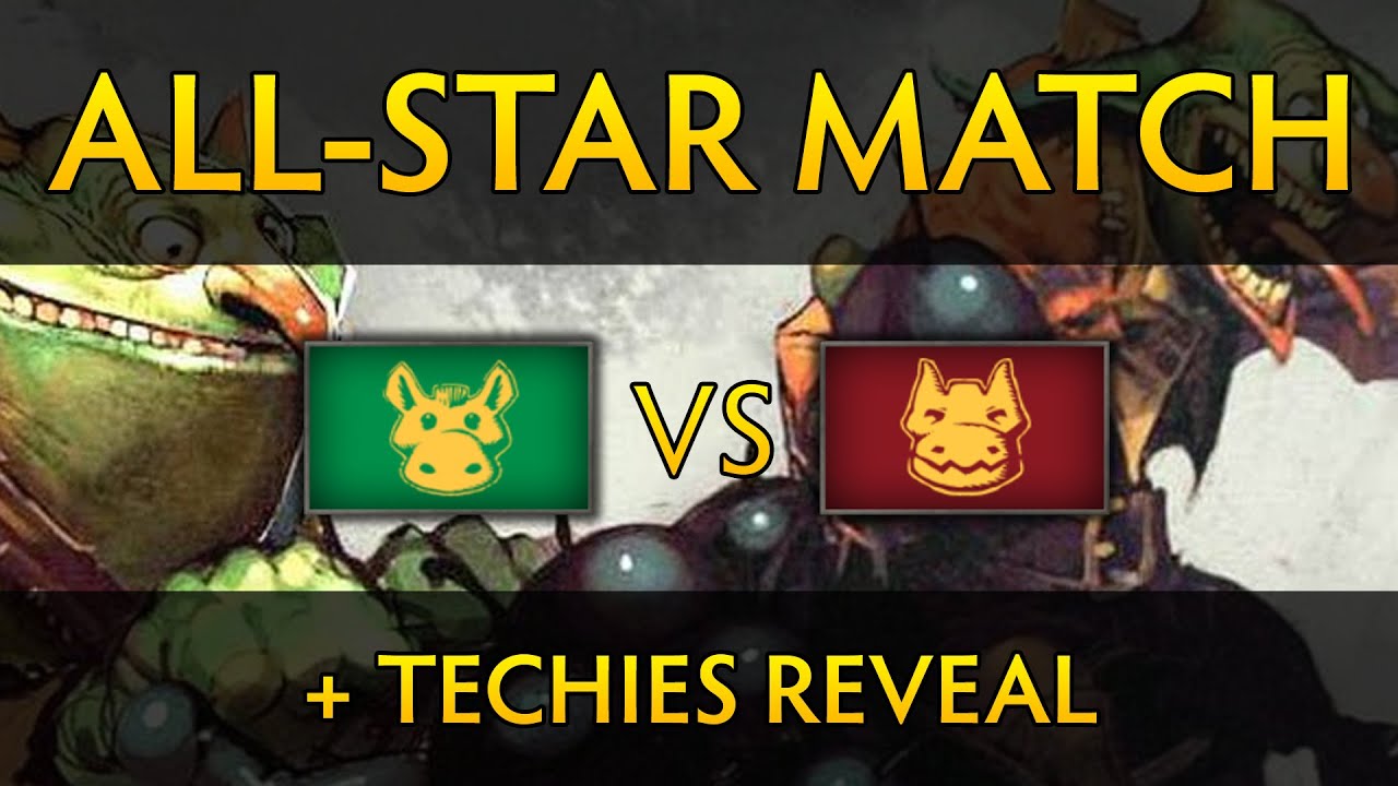 Dota 2 TI4 All-Star Game (+Techies Reveal) - Cast by SUNSfan & Lysander