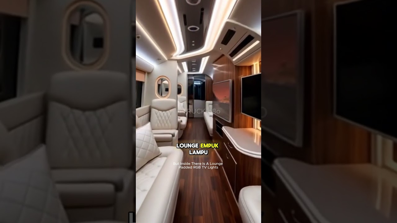 Bus Pariwisata Ini Dimodif Jadi Hotel Berjalan! #BusModif #BusMewah #LuxuryBus #BusSultan