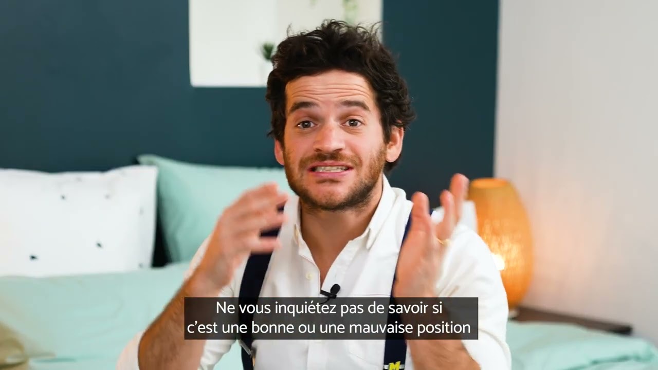 Quelle est la bonne position pour dormir ? - L'avis du kin&eacute;sith&eacute;rapeute Major Mouvement