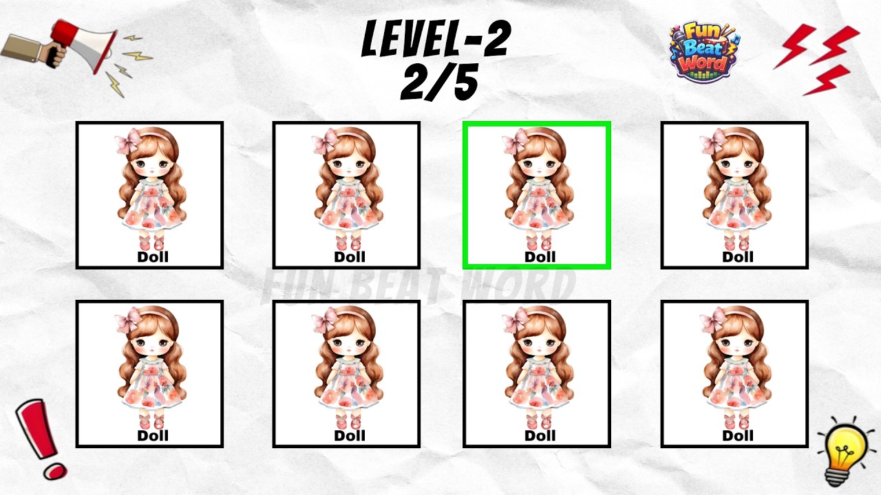 Say The Word On Beat Challenge | PART 99 | Level 1-5 Easy to Insane