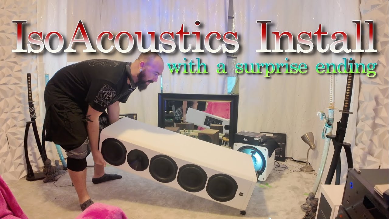 Установка IsoAcoustics Gaia 1... с изюминкой. (Часть 1)