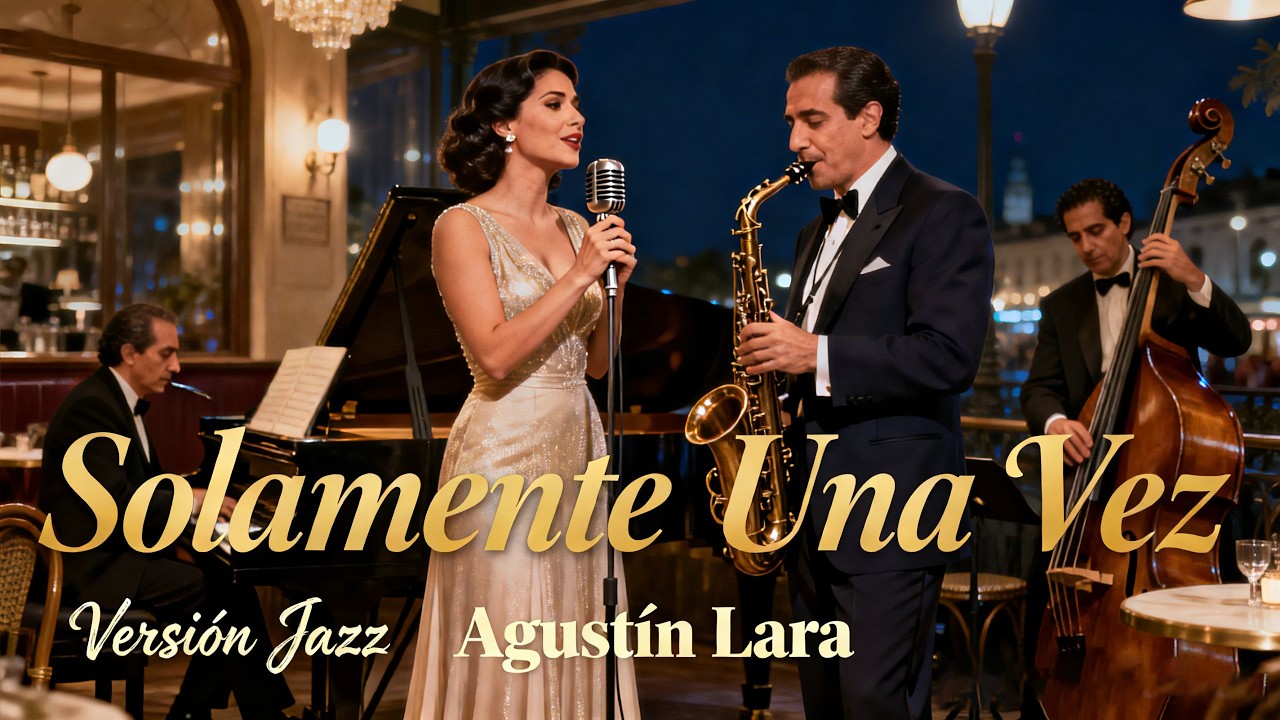 Solamente Una Vez – Agustín Lara | Cover Bolero Jazz | Jazz Latino y Música Romántica
