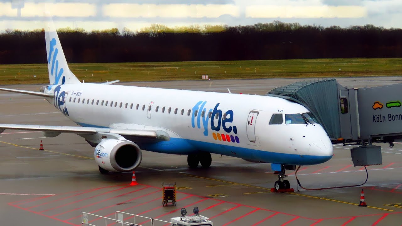 TRIP REPORT | FLYBE | Cologne to London Southend | EMPTY Economy | Embraer 195