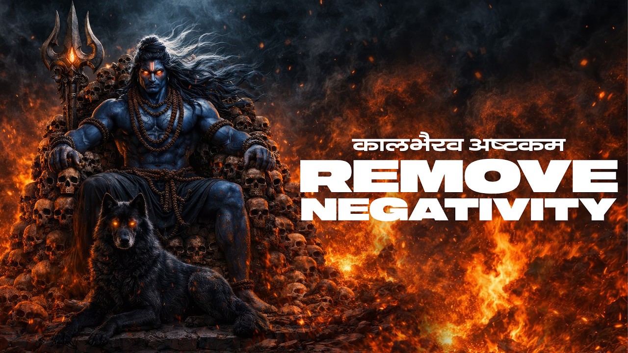 Kaal Bhairav Ashtakam | Remove Negative Energy & Fear | Deep 432Hz Lofi | Dharma_Lofi