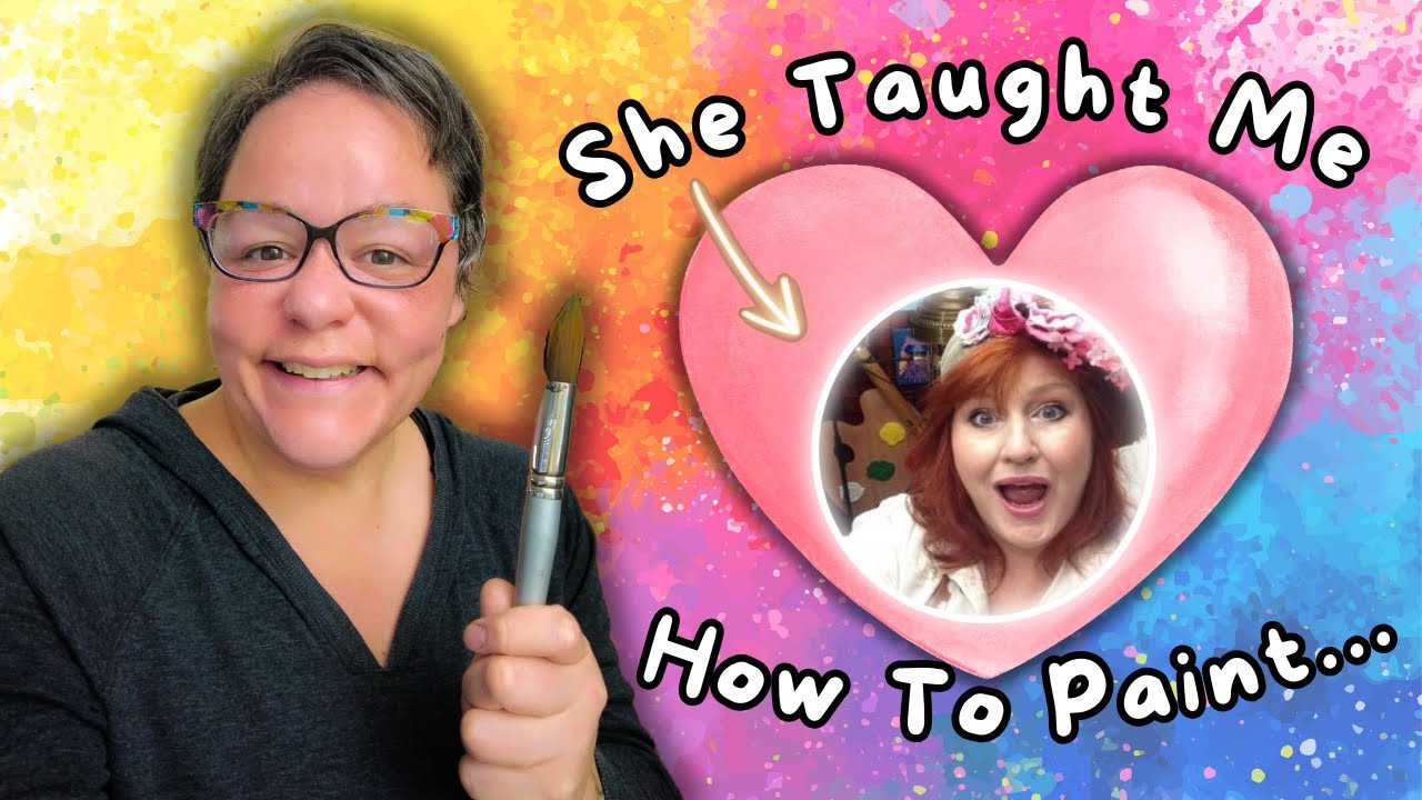 Painting Funny Chickens with The Art  Sherpa | Remembering Cinnamon Cooney | Cute Acrylic Painting