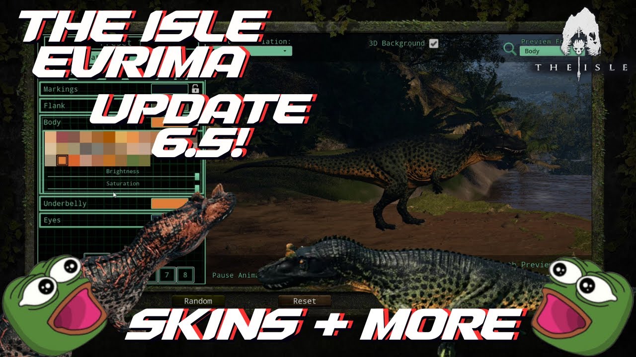 The Isle UPDATE 6.5 Gameplay/Showcase! | Stress Test