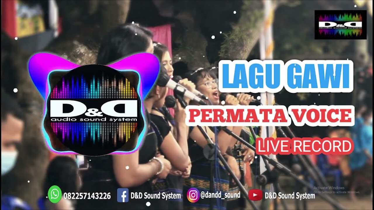 PERMATA VOICE || GAWI || LIVE NDONA ||