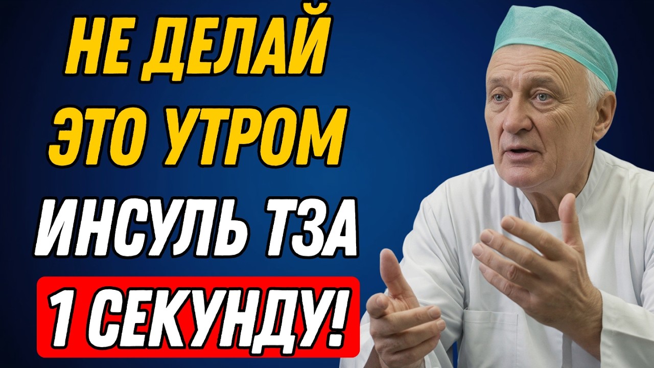 Инсульт начинается утром. Ошибка, которую совершают миллионы людей после 60 лет.