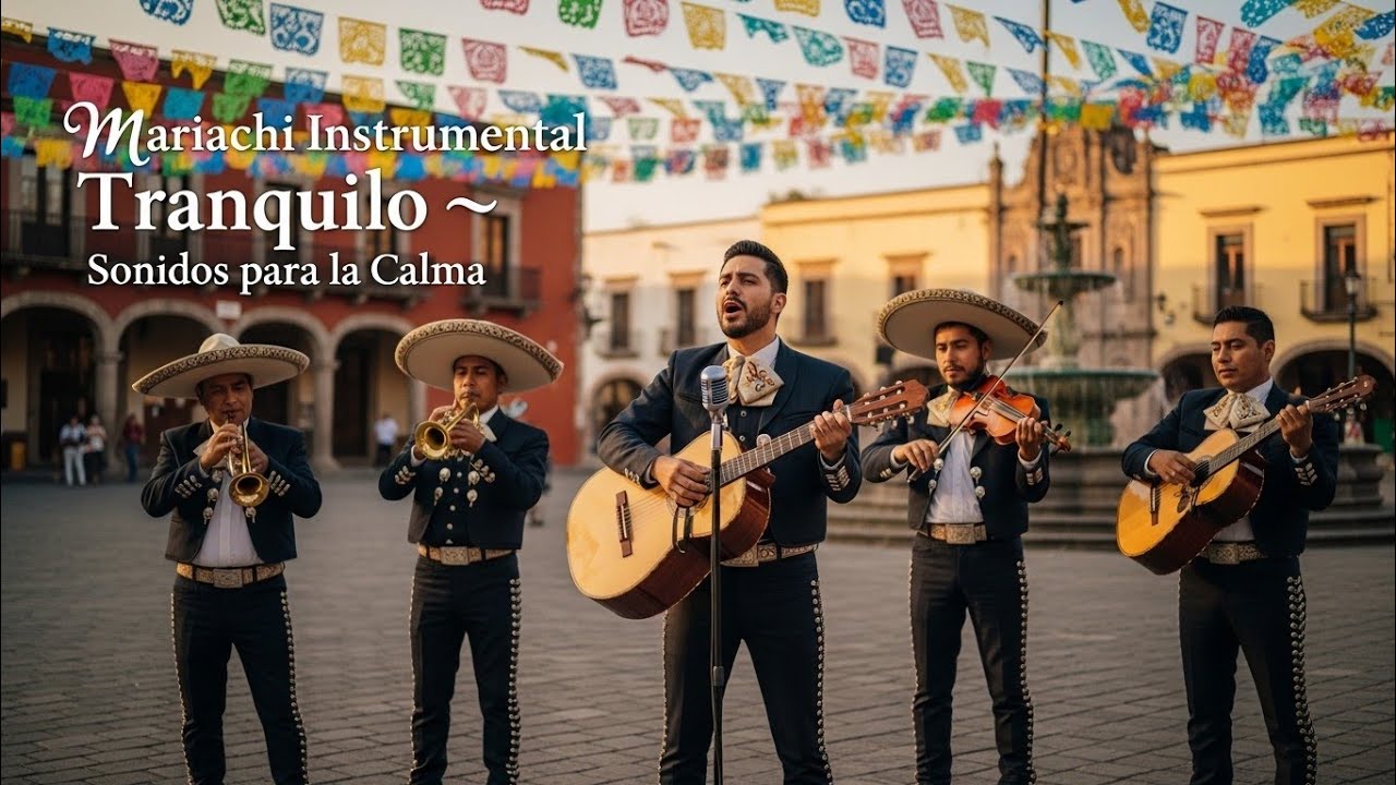 Música Mariachi Instrumental Suave 🇲🇽 Sonido Mexicano Tranquilo