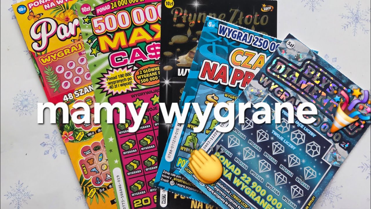 Zdrapki# mix z wygranymi 🥰🙉💪