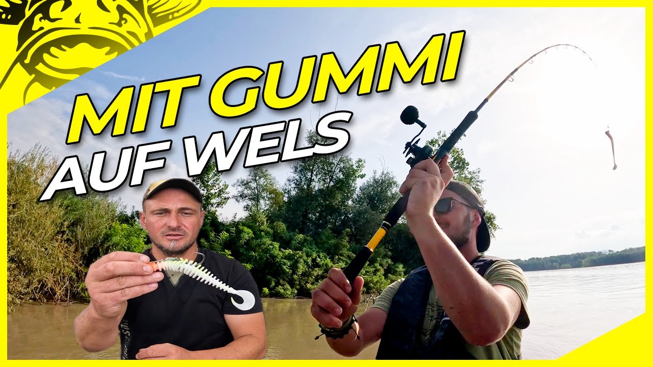 SPINNFISCHEN auf WELS bei HOCHWASSER | Tipps und Tricks | Wallerangeln mit Gummifish am Fluss