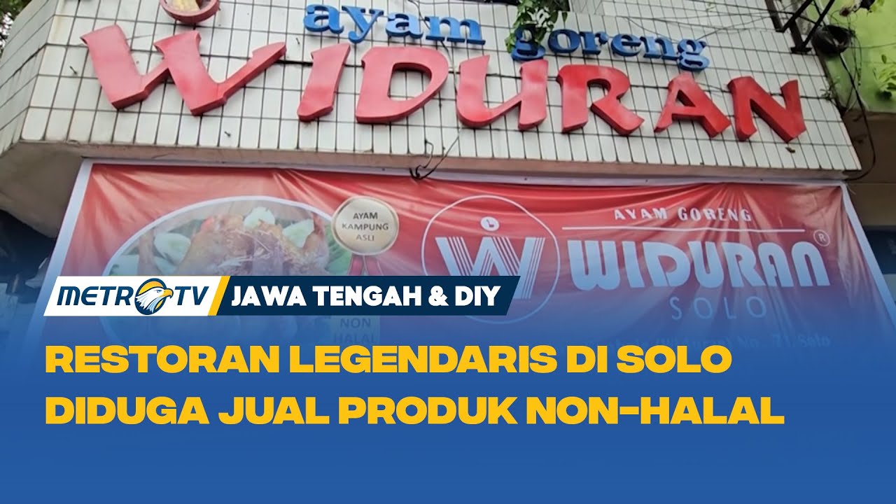Viral! Ayam Goreng Widuran Disorot karena Isu Non-Halal