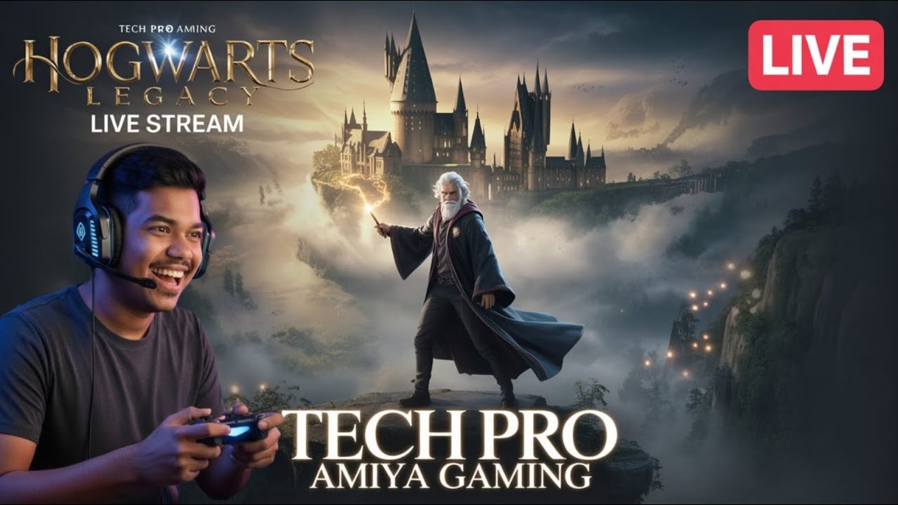 Hogwarts Legacy: Surviving the Dark Arts as a First-Year Student let night stream #livestreams