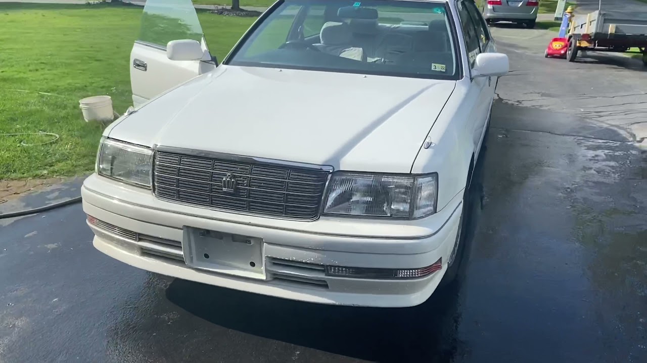 1995 Toyota crown detailed walk around 00058j
