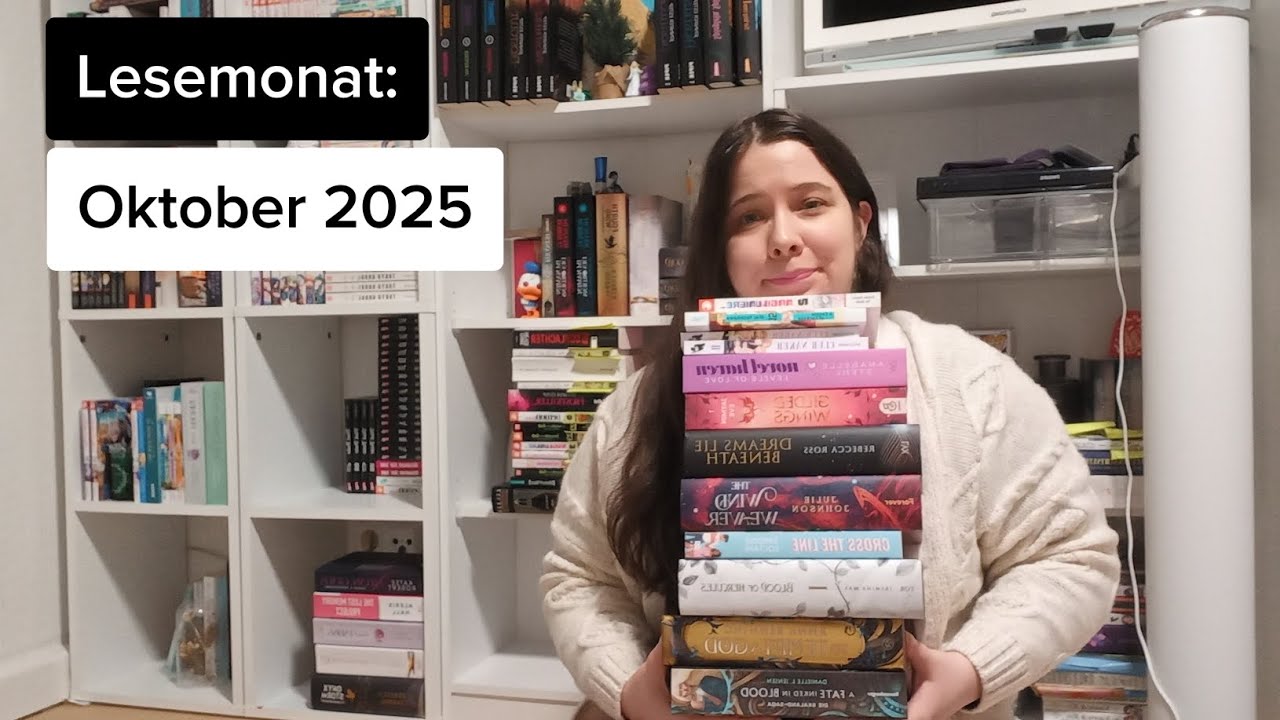 Lesemonat: Oktober 2025| Manche Monate ziehen abgebrochene Bücher magisch an 😫| 12 Bücher
