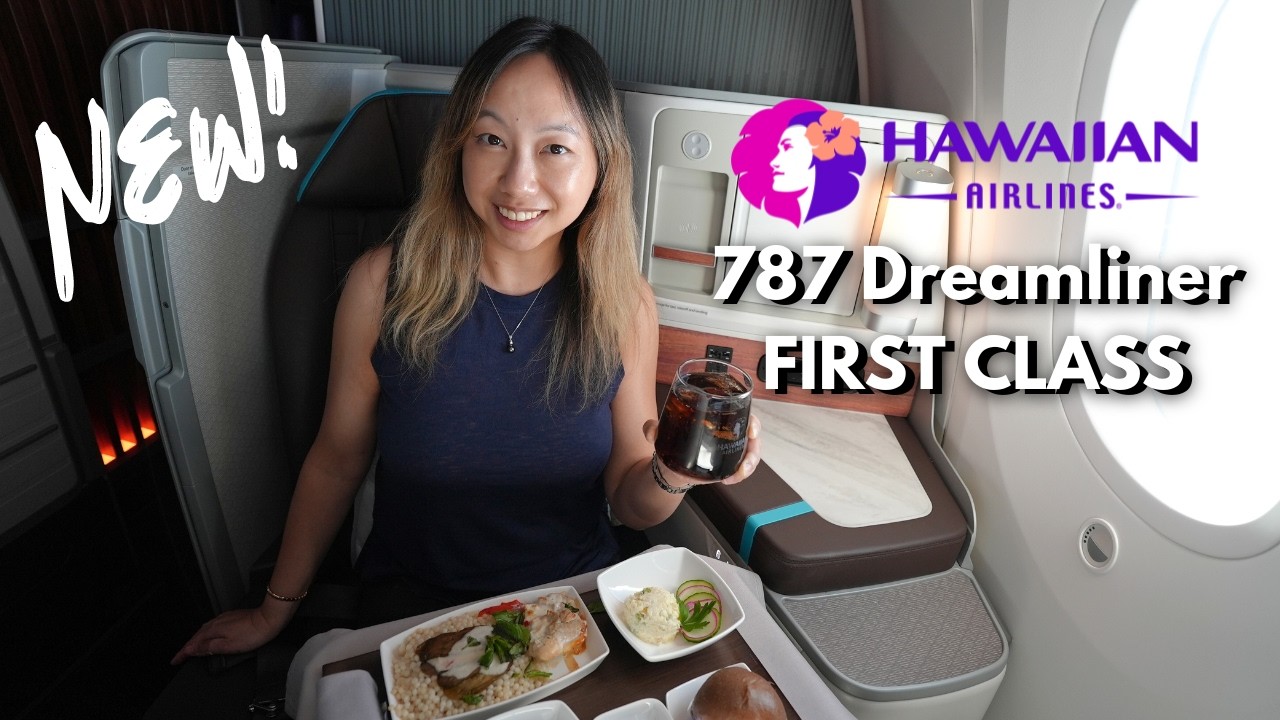 НОВЫЙ ПЕРВЫЙ КЛАСС 787 Hawaiian Airlines: стоит ли? 🌺‍✈️ Из HNL в PHX