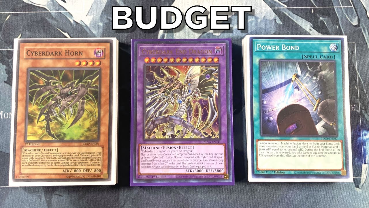 BUDGET Cyberdark Dragon Deck Tech May 2023: Only $25!