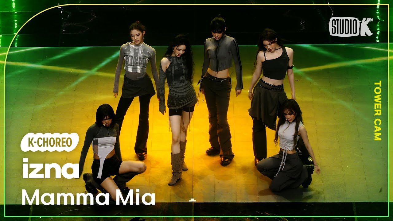 [K-Choreo Tower Cam 4K] 이즈나 직캠 'Mamma Mia' (izna Choreography) l @MusicBank KBS 251024