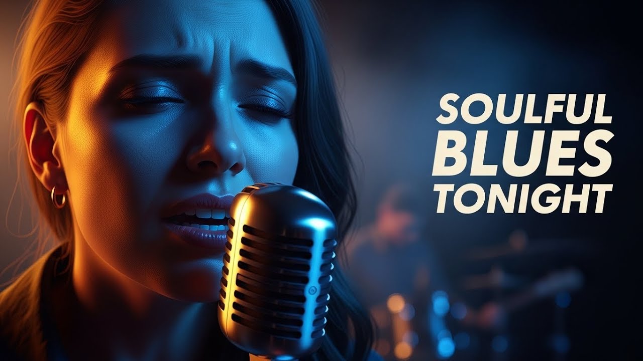 Blues Music That Bleeds Emotion | Slow Soulful Blues at Midnight