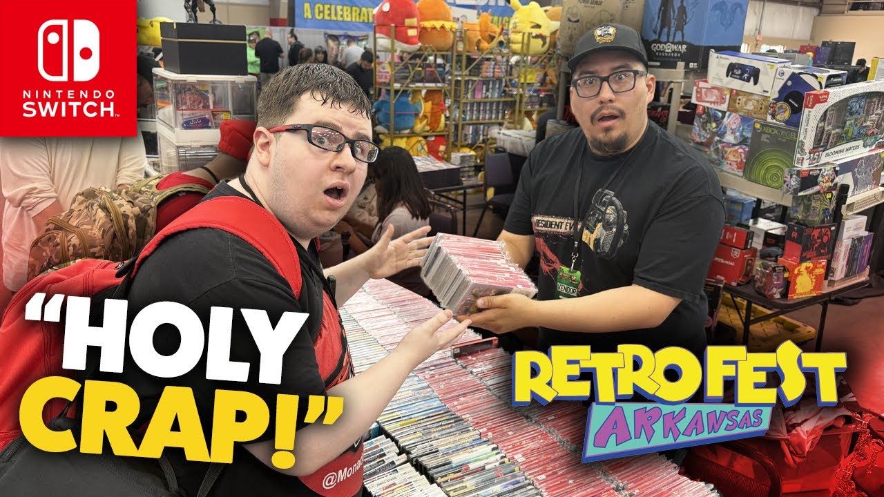 МНЕ НУЖНЫ были эти игры для Switch! | RetroFest Arkansas
