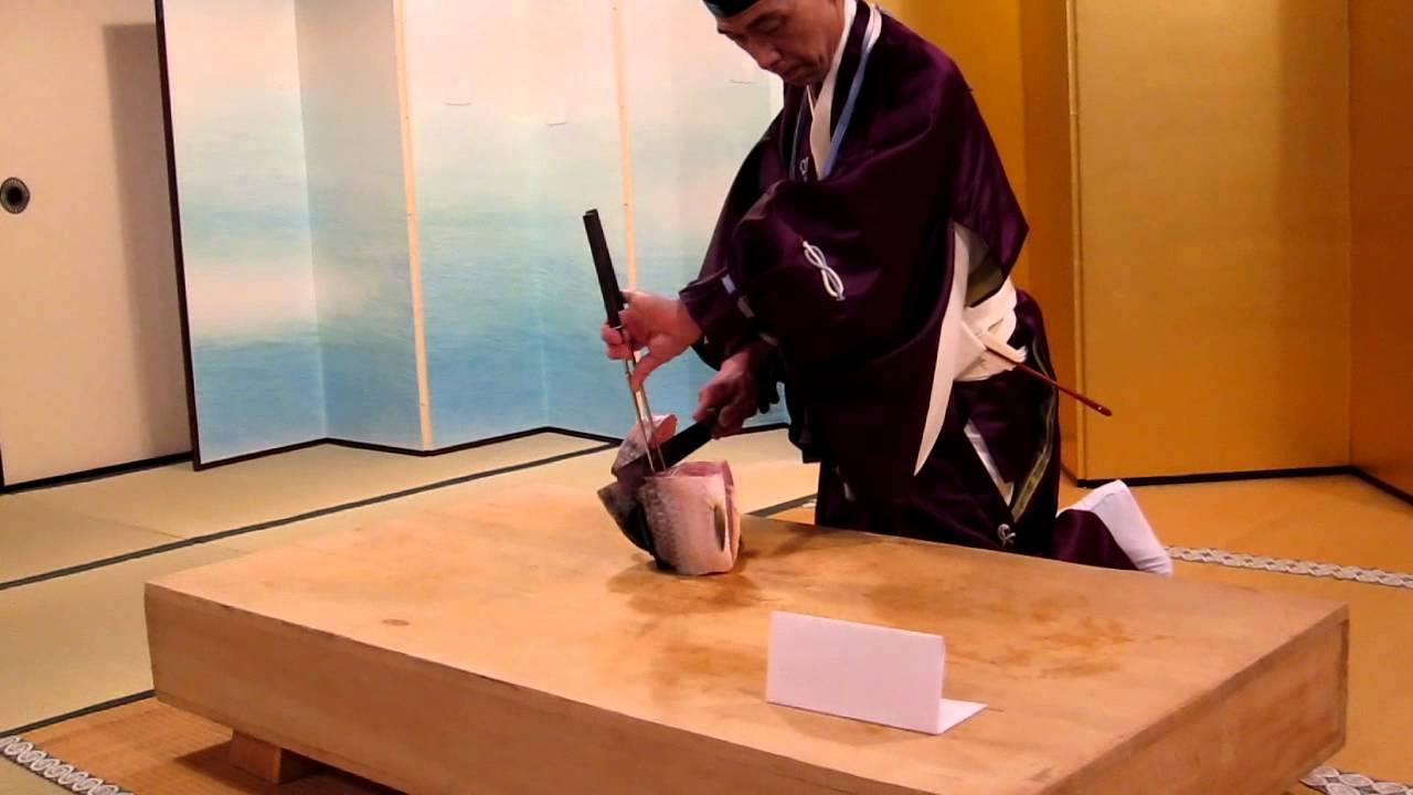 式包丁（京都の有職料理の老舗　萬亀楼さん）