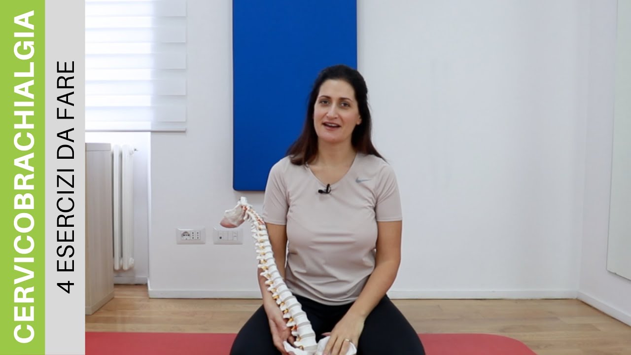 CERVICOBRACHIALGIA: routine di 4 ESERCIZI
