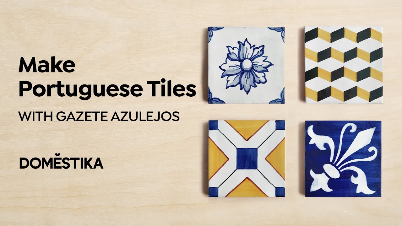 CURSO ONLINE Dise&ntilde;o y creaci&oacute;n de azulejos portugueses de Gazete Azulejos