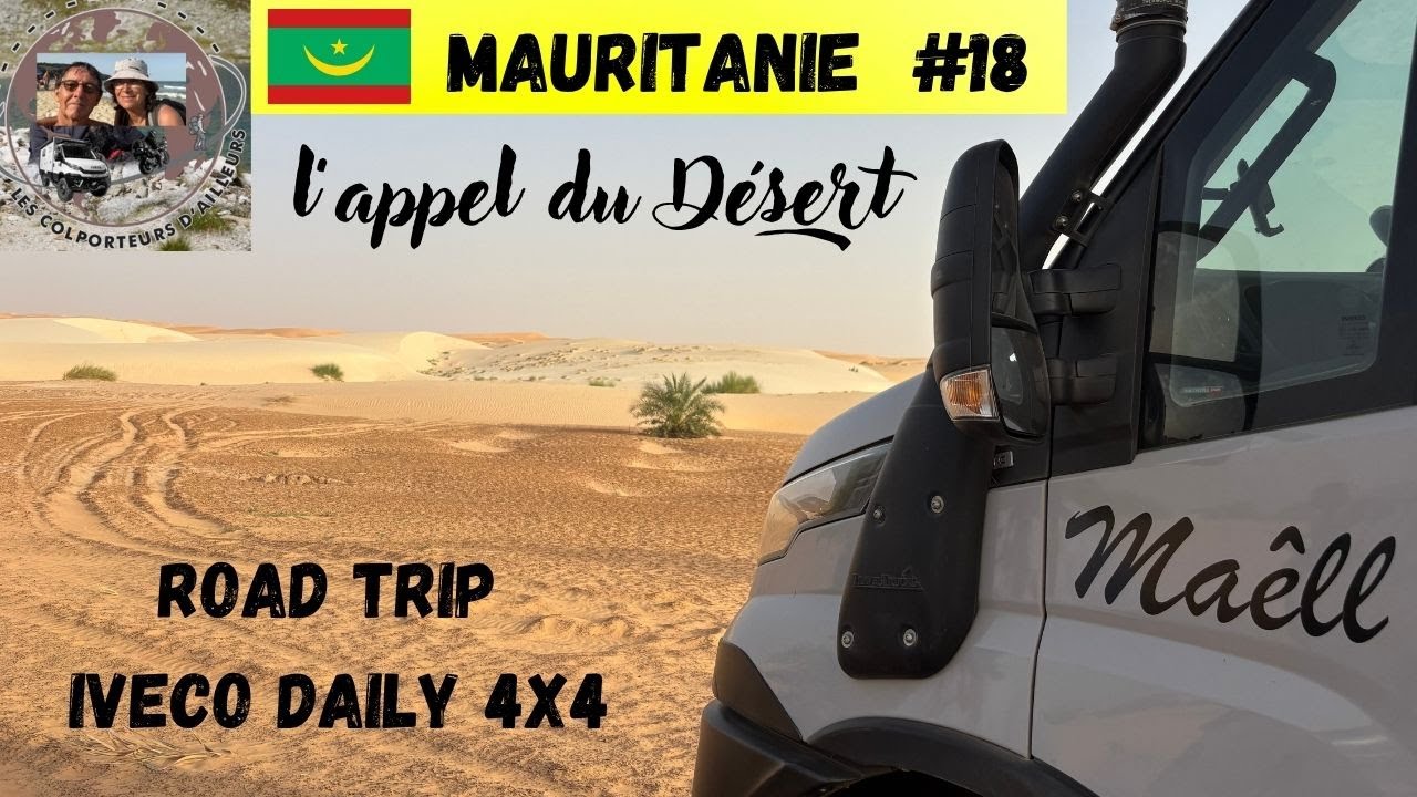 #mauritanie #desert  #roadtrip #offroad.Direction la grande dune d' Azoueiga.#ivecodaily4x4 #camper