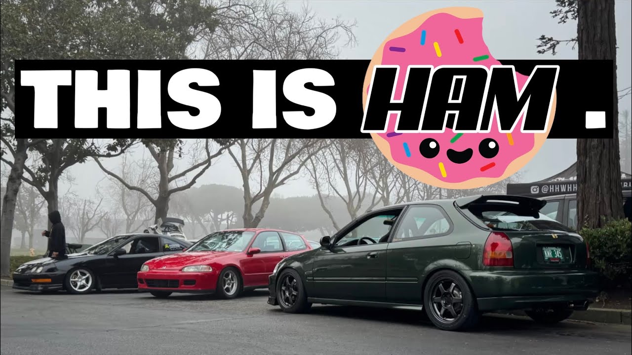 Golden-Era Hondas are going HAM | HUGE Bay Area Car Meet!