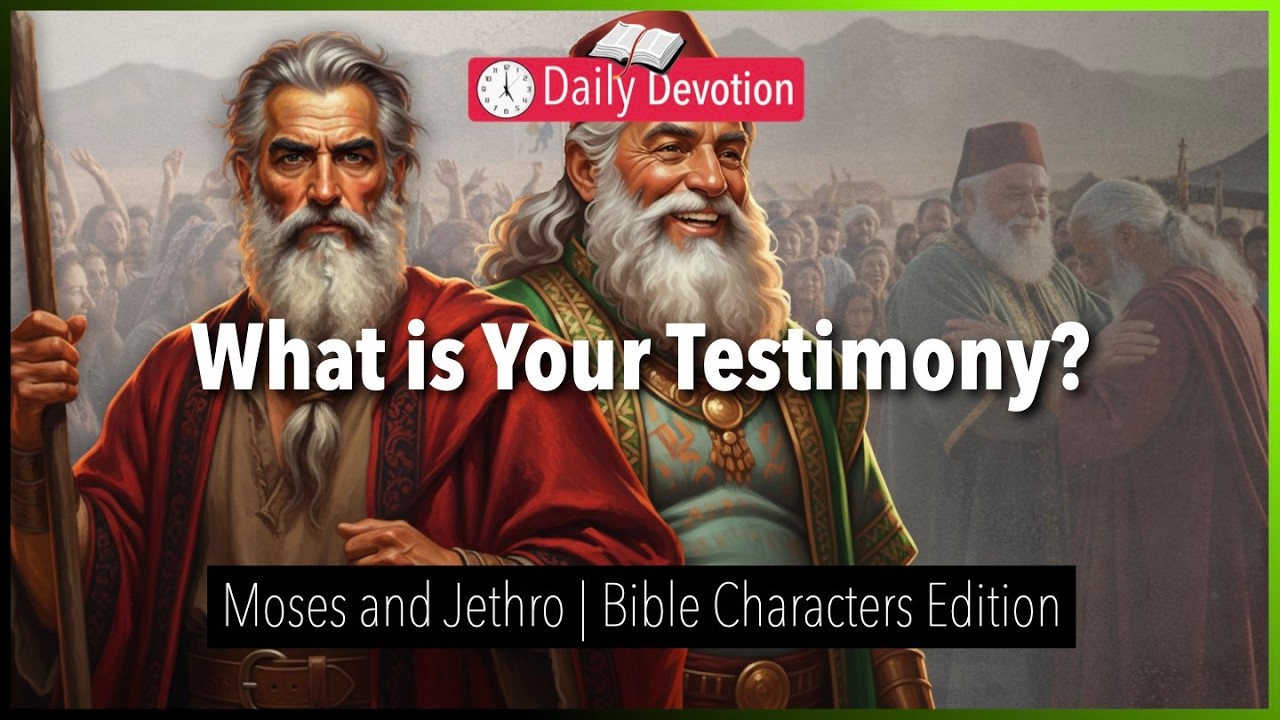 February 18: What is Your testimony? - Moses and Jethro - Exodus 18:1-12 - 365 Daily Devotions