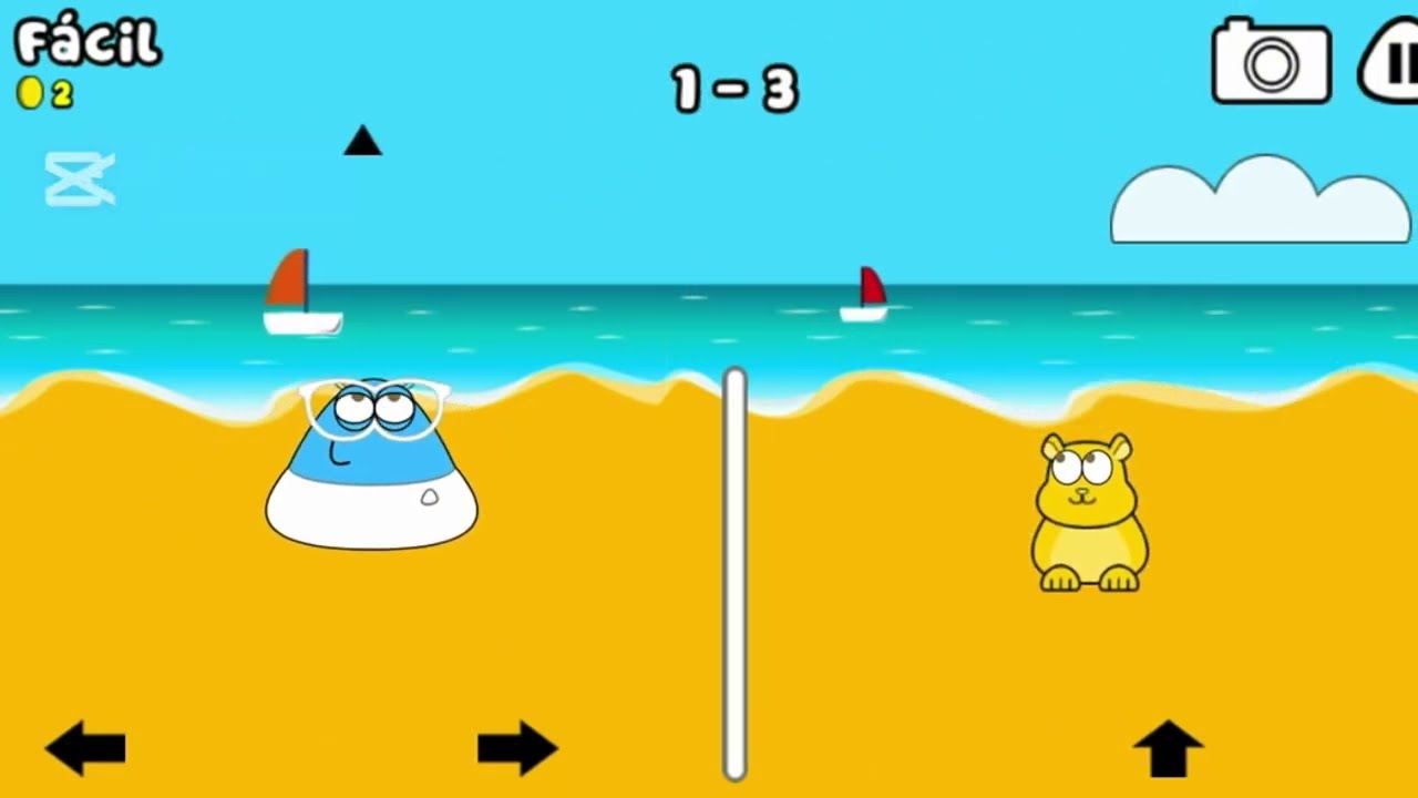 Mi Pou crece rápido 😳 | My Pou is growing FAST #Pou #GamePlay #pougames 