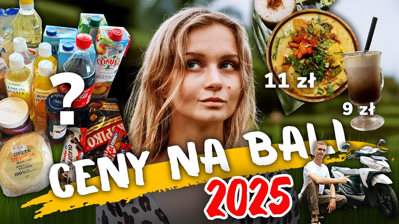 Jakie ceny na Bali w 2025? 💰🌴 Restauracje / Supermarket / Lokalny Targ / Kosmetyki / Jedzenie  / Q&A