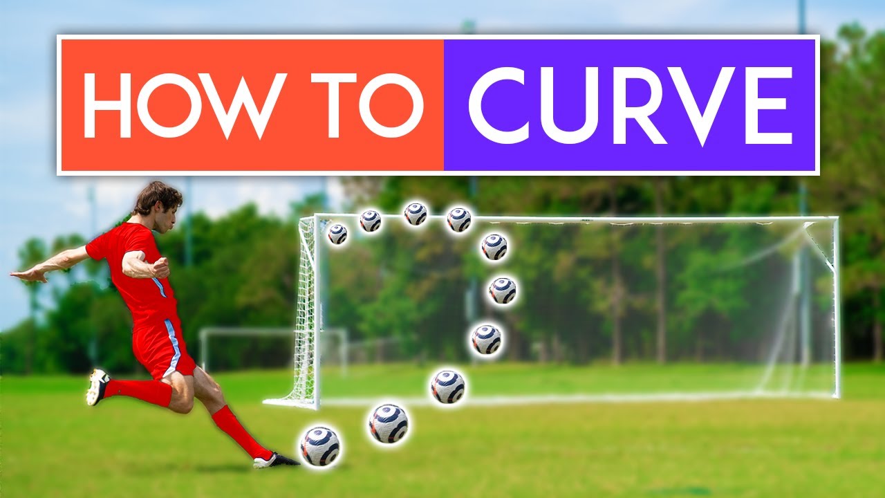 Как бить по мячу с помощью CURVE в футболе