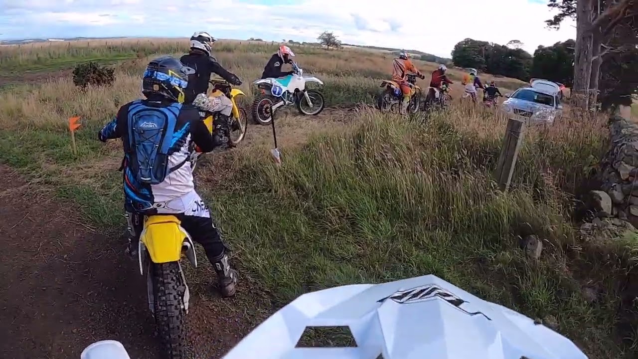 N E Vinduro Club. Belford Timecard Enduro. Saturday 30th July 2022. On Yamaha IT175H. Lap 5.