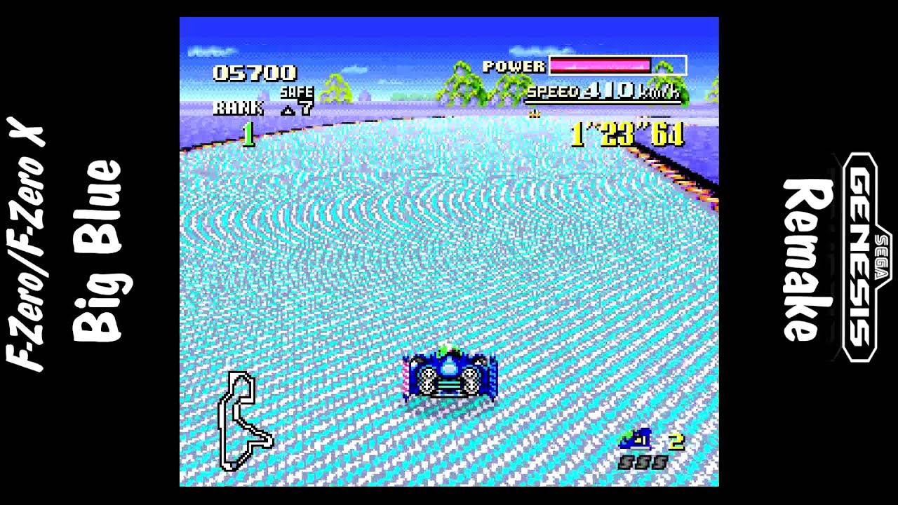 F-Zero/F-Zero X - Music: Big Blue (Sega Genesis Remake)