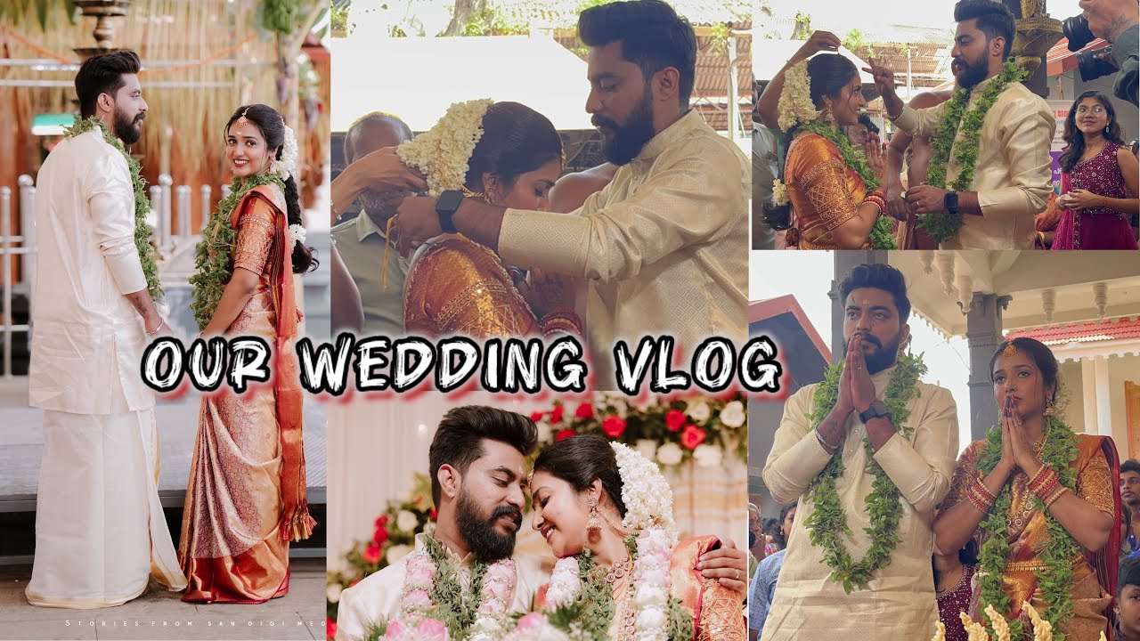 Our wedding vlog 💕✨ Sumithra & Sourabh