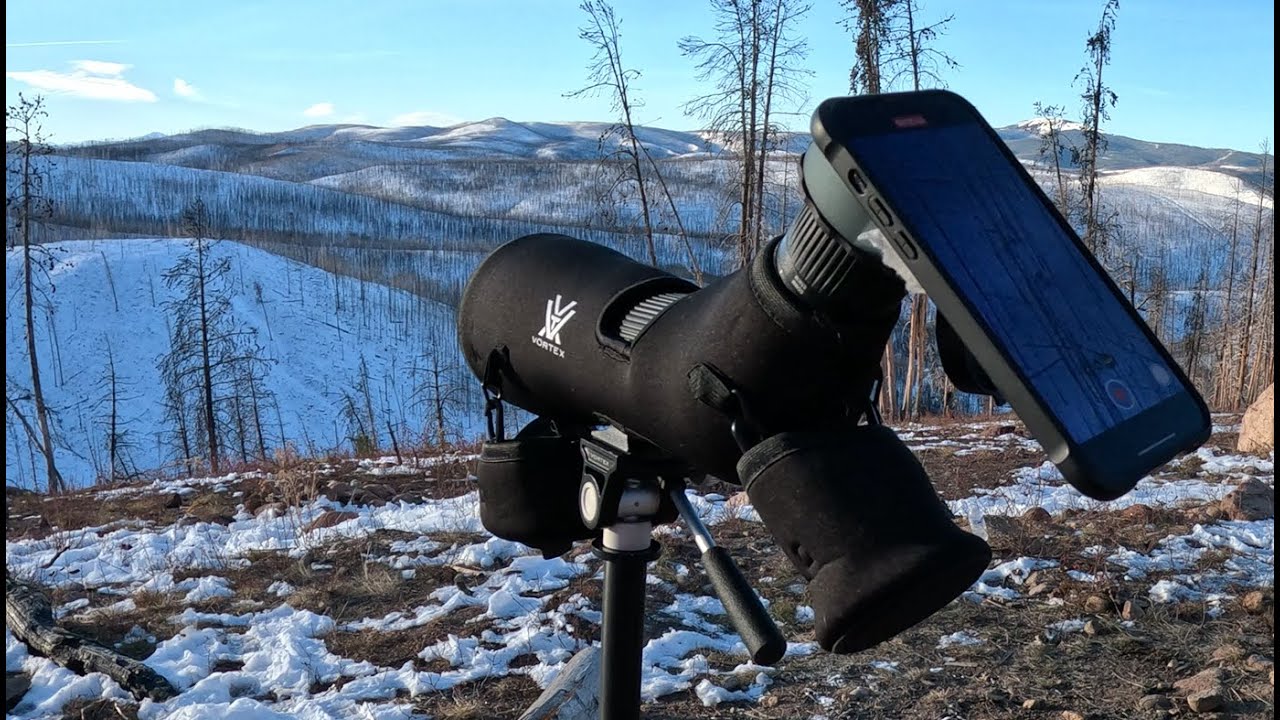 Digiscoping with On Glass Adapter