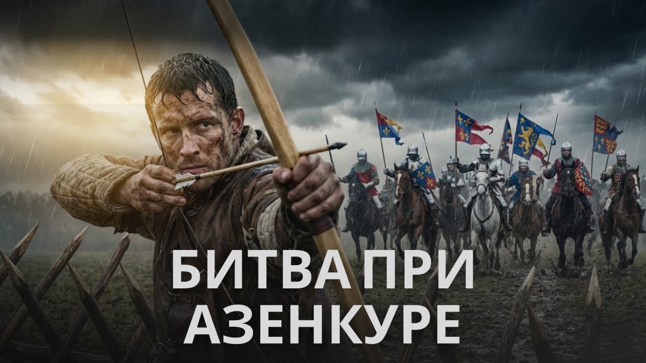Битва при Азенкуре: Как 6000 англичан разгромили 36000 французов | Полная история