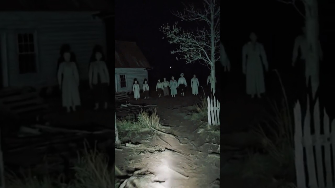 Abandoned Village PART 2 (PART 22). #foundfootage #horror #scary #creepy #haunted #horrortok #eerie