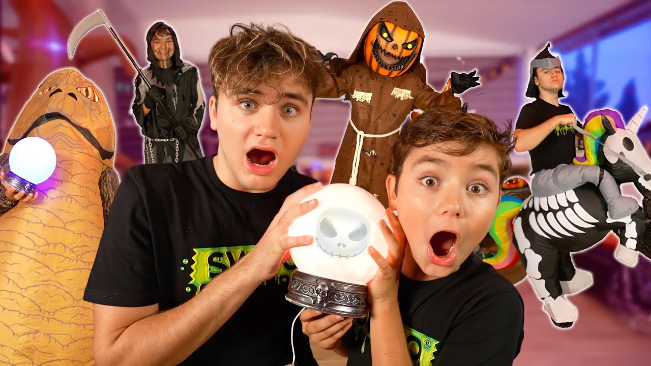 EFFRAYANTS DÉGUISEMENTS D'HALLOWEEN & BOULE DE CRISTAL HANTÉE 👻🎃