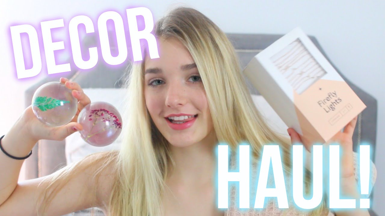 ROOM DECOR HAUL! | Avrey Ovard