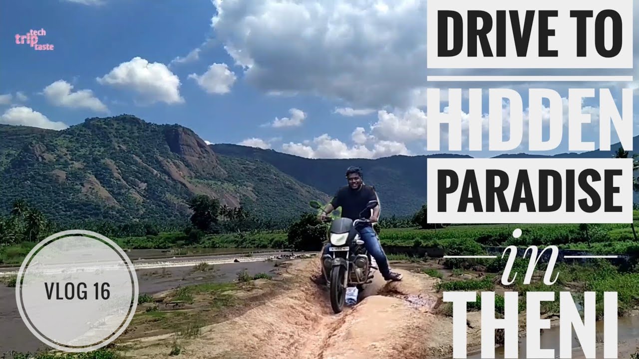 A Drive to the Hidden Paradise | Chinna Suruli Falls | Theni | Tech Trip Taste | Bike Ride