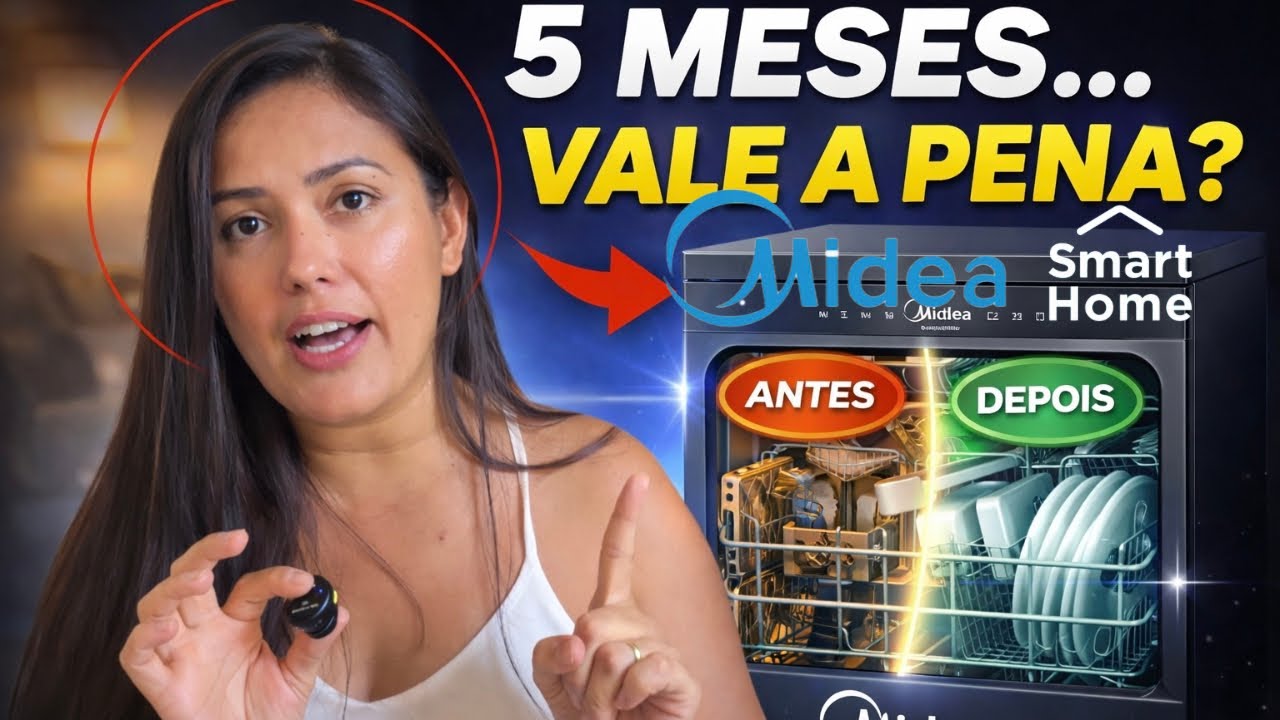 👉 Lava Lou&ccedil;as Midea SmartHome 14 Servi&ccedil;os: Vale a Pena Ap&oacute;s 5 Meses? Review Completa/ Aplicativo!