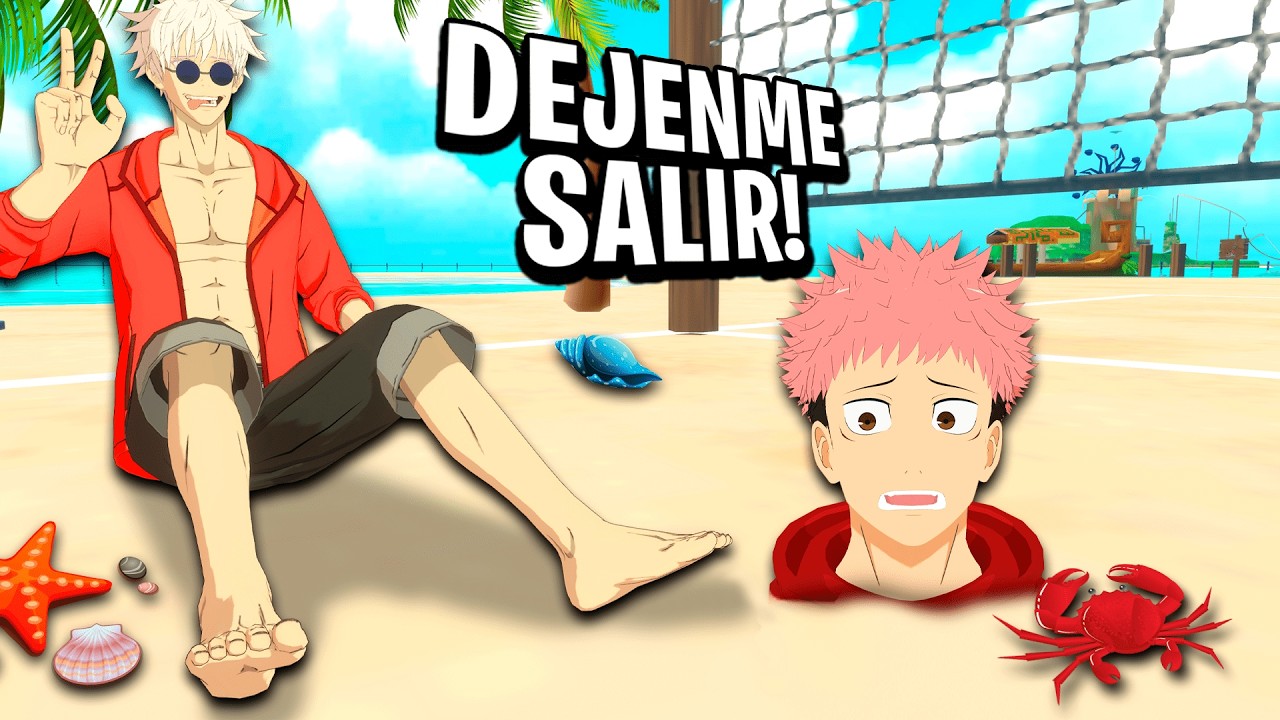 ITADORI y GOJO van a la PLAYA | Jujutsu Kaisen VR