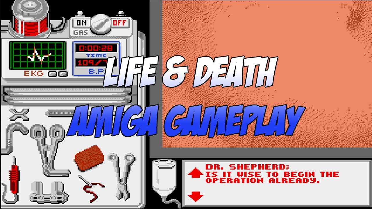 Life & Death - Amiga - Gameplay Po Polsku