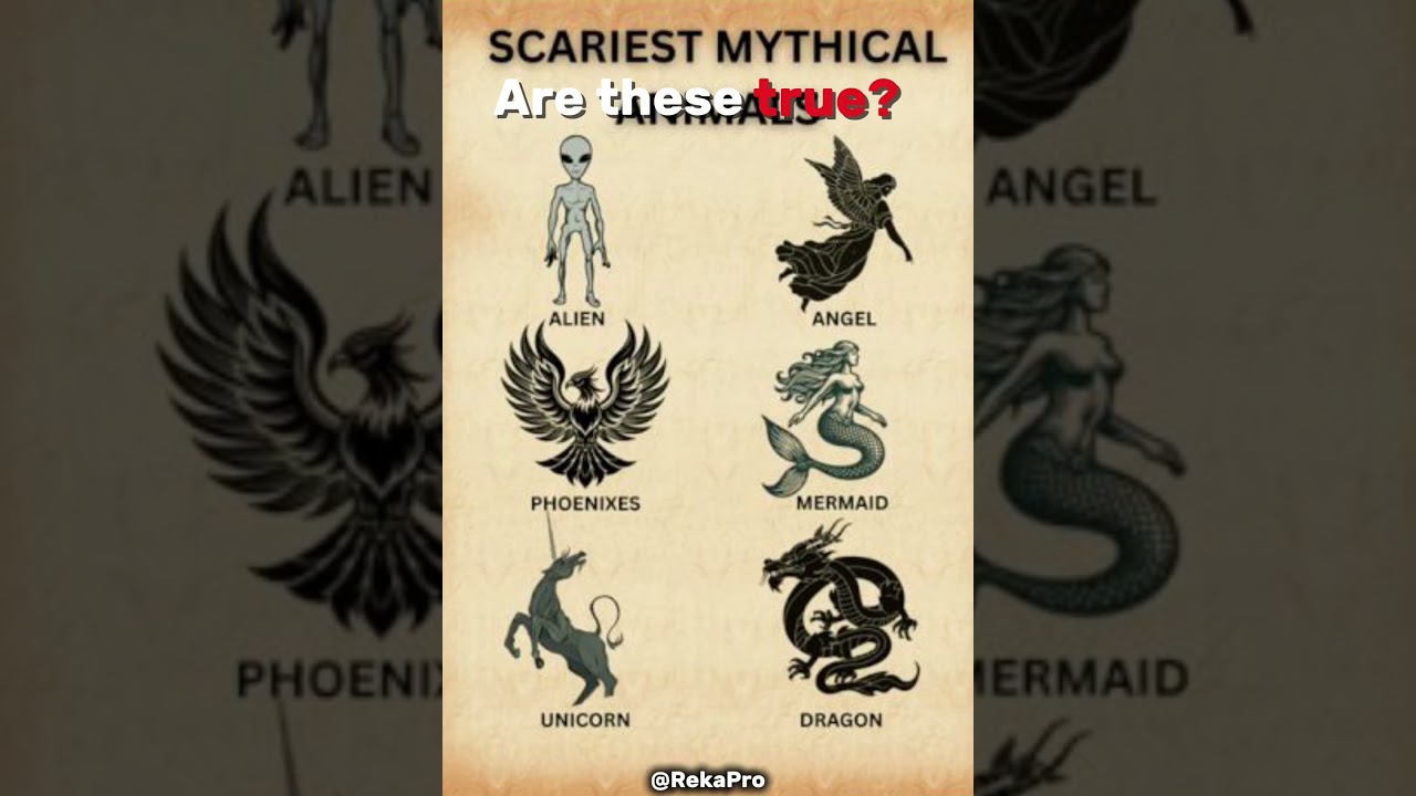 REAL Mythical Creatures That Actually EXISTED